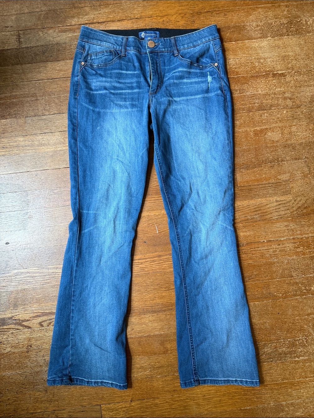 Democracy Women's Medium Blue Flare Jeans